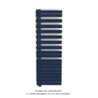 Acova - Fassane Spa Asym EL gauche régulation IHD,Sapphire Blue,1000W,H1731mm/L550mm