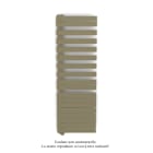 Acova - Fassane Spa Asym EL gauche régulation IHD,Yellow Grey,1000W,H1731mm/L550mm