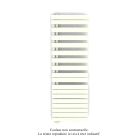 Acova - Fassane Spa Asym EL gauche régulation IHD,Cream,1000W,H1731mm/L550mm