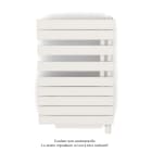 Acova - Fassane Spa Asym EL +Air, droite, Light Beige, 500W, H 870mm / L 550mm
