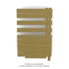 Acova - Fassane Spa Asym EL +Air, droite, Beach Gold, 500W, H 870mm / L 550mm