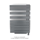 Acova - Fassane Spa Asym EL +Air, droite, Anthracite, 500W, H 870mm / L 550mm