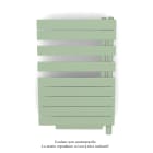 Acova - Fassane Spa Asym EL +Air, droite, Pastel Green, 500W, H 870mm / L 550mm