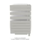 Acova - Fassane Spa Asym EL +Air, droite, Telegrey 4, 500W, H 870mm / L 550mm