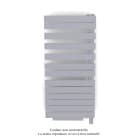 Acova - Fassane Spa Asym EL +Air, droite, Light Jeans, 750W, H 1248mm / L 550mm