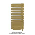 Acova - Fassane Spa Asym EL +Air, droite, Beach Gold, 750W, H 1248mm / L 550mm