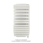 Acova - Fassane Spa Asym EL +Air, droite, White Quartz, 750W, H 1248mm / L 550mm
