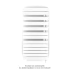 Acova - Fassane Spa Asym EL +Air, droite, White Matt, 750W, H 1248mm / L 550mm