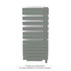 Acova - Fassane Spa Asym EL +Air, droite, Blue Grey, 750W, H 1248mm / L 550mm