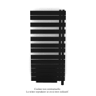 Acova - Fassane Spa Asym EL +Air, droite, Traffic Black, 750W, H 1248mm / L 550mm