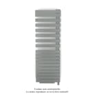 Acova - Fassane Spa Asym EL +Air, droite, Titane, 1000W, H 1741mm / L 550mm