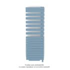 Acova - Fassane Spa Asym EL +Air, droite, Pastel Blue, 1000W, H 1741mm / L 550mm