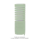 Acova - Fassane Spa Asym EL +Air, droite, Pastel Green, 1000W, H 1741mm / L 550mm