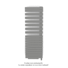 Acova - Fassane Spa Asym EL +Air, droite, Telegrey 2, 1000W, H 1741mm / L 550mm