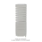 Acova - Fassane Spa Asym EL +Air, droite, Telegrey 4, 1000W, H 1741mm / L 550mm