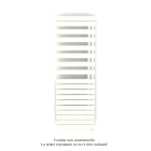 Acova - Fassane Spa Asym EL +Air, droite, Pure White, 1000W, H 1741mm / L 550mm