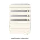 Acova - Fassane Spa Asym EL droite, régul IHD, Edelweiss m., 500W,H860mm / L550mm