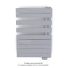 Acova - Fassane Spa Asym EL droite, régul IHD, Light Jeans, 500W,H860mm / L550mm
