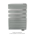 Acova - Fassane Spa Asym EL droite, régul IHD, Titane, 500W,H860mm / L550mm