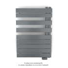 Acova - Fassane Spa Asym EL droite, régul IHD, Anthracite, 500W,H860mm / L550mm