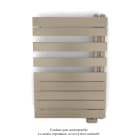 Acova - Fassane Spa Asym EL droite, régul IHD, Beige Quartz, 500W,H860mm / L550mm