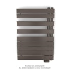 Acova - Fassane Spa Asym EL droite, régul IHD, Brown Quartz, 500W,H860mm / L550mm