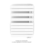 Acova - Fassane Spa Asym EL droite, régul IHD, Blanc RAL 9016, 500W,H860mm / L550mm