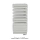 Acova - Fassane Spa Asym EL droite, régul IHD, Light Grey, 750W,H1238mm / L550mm