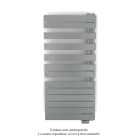 Acova - Fassane Spa Asym EL droite, régul IHD, Titane, 750W,H1238mm / L550mm
