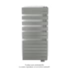 Acova - Fassane Spa Asym EL droite, régul IHD, Grey Aluminium, 750W,H1238mm / L550mm