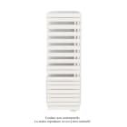 Acova - Fassane Spa Asym EL droite, régul IHD, Light Beige, 1000W,H1731mm / L550mm