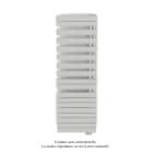 Acova - Fassane Spa Asym EL droite, régul IHD, Light Grey, 1000W,H1731mm / L550mm