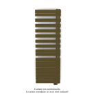 Acova - Fassane Spa Asym EL droite, régul IHD, Bronze, 1000W,H1731mm / L550mm