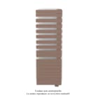 Acova - Fassane Spa Asym EL droite, régul IHD, Terracotta Faded, 1000W,H1731mm / L550mm