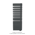 Acova - Fassane Spa Asym EL droite, régul IHD, Black Matt, 1000W,H1731mm / L550mm