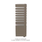 Acova - Fassane Spa Asym EL droite, régul IHD, Pearl Beige, 1000W,H1731mm / L550mm