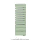 Acova - Fassane Spa Asym EL droite, régul IHD, Pastel Green, 1000W,H1731mm / L550mm