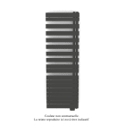 Acova - Fassane Spa Asym EL droite, régul IHD, Umbra Grey, 1000W,H1731mm / L550mm