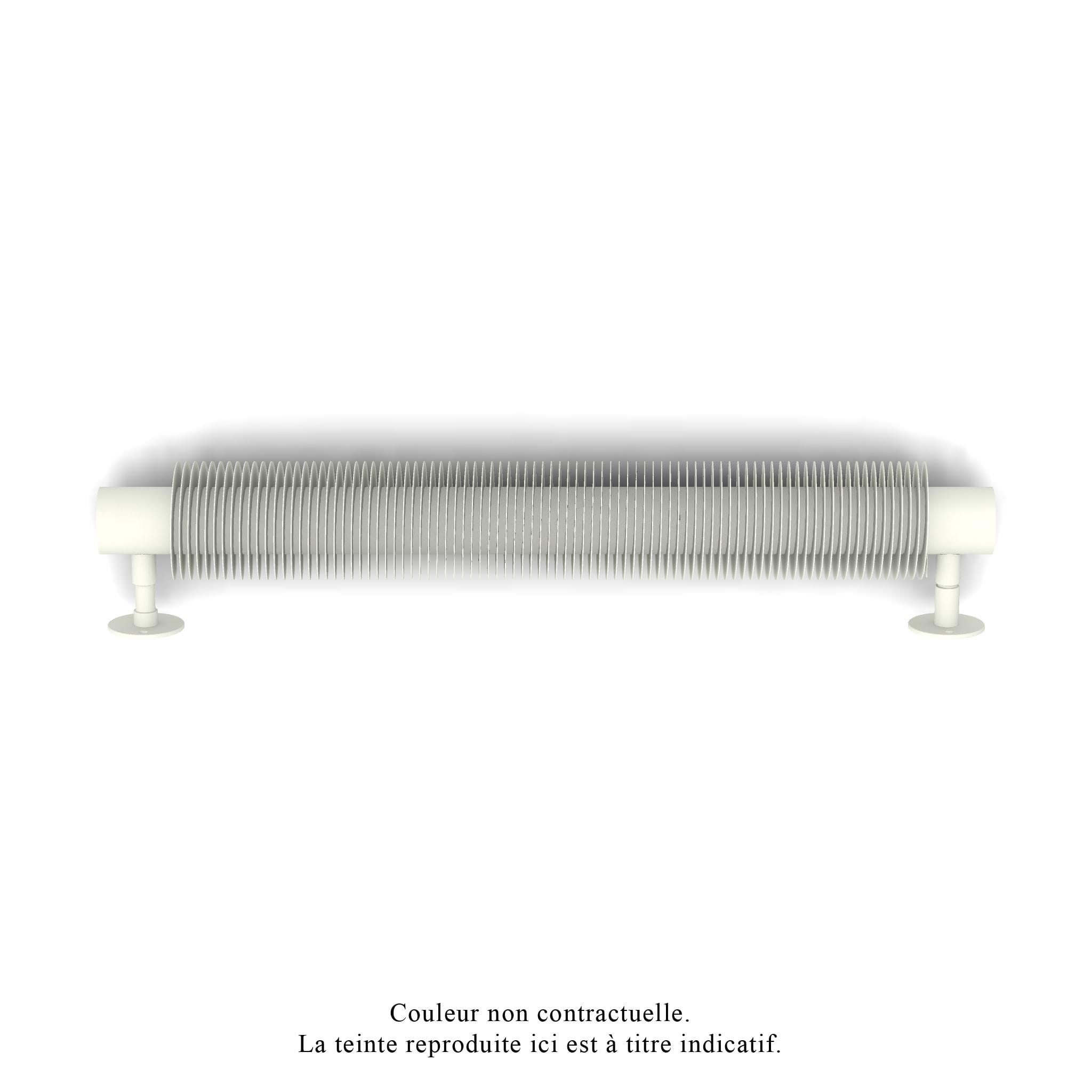 Acova - DécoForm EL plinthe, sans régul., couleur 9010, 500W, H 190 mm / L 1000 mm