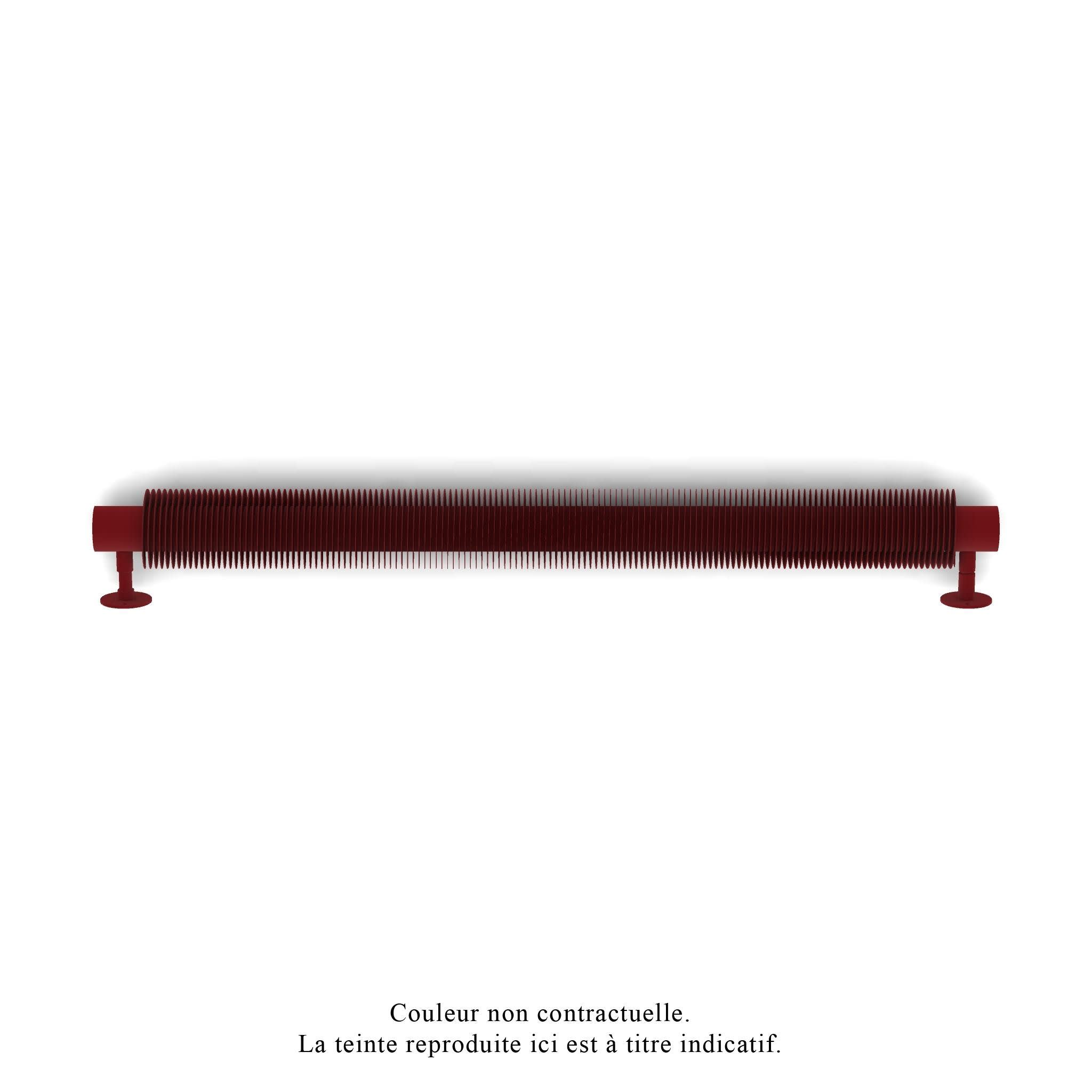 Acova - DécoForm EL plinthe, sans régul., couleur 3003, 600W, H 190 mm / L 1500 mm