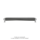 Acova - DécoForm EL plinthe, sans régul., couleur 9006, 600W, H 190 mm / L 1500 mm