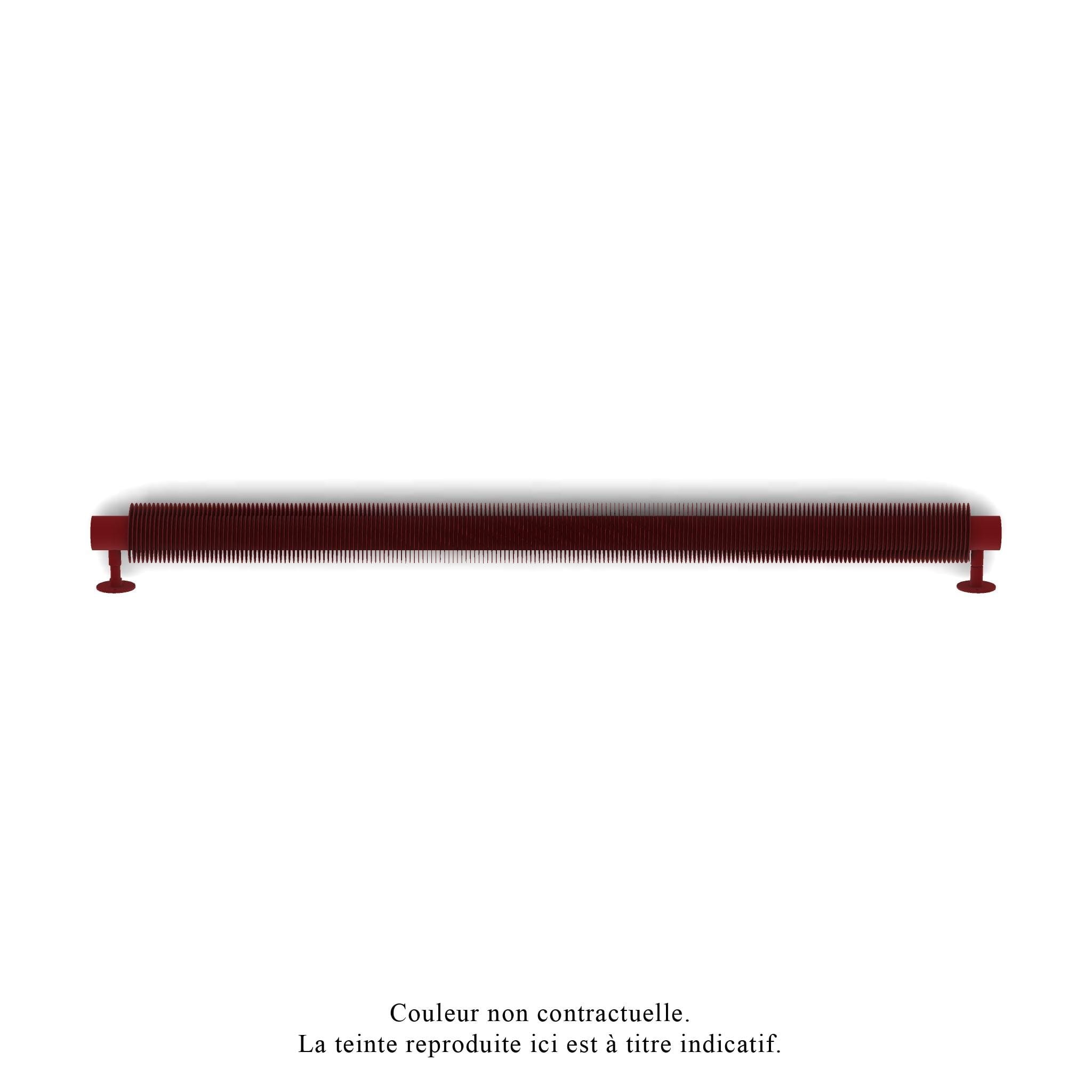 Acova - DécoForm EL plinthe, sans régul., couleur 3003, 1000W, H 190 mm / L 2000 mm