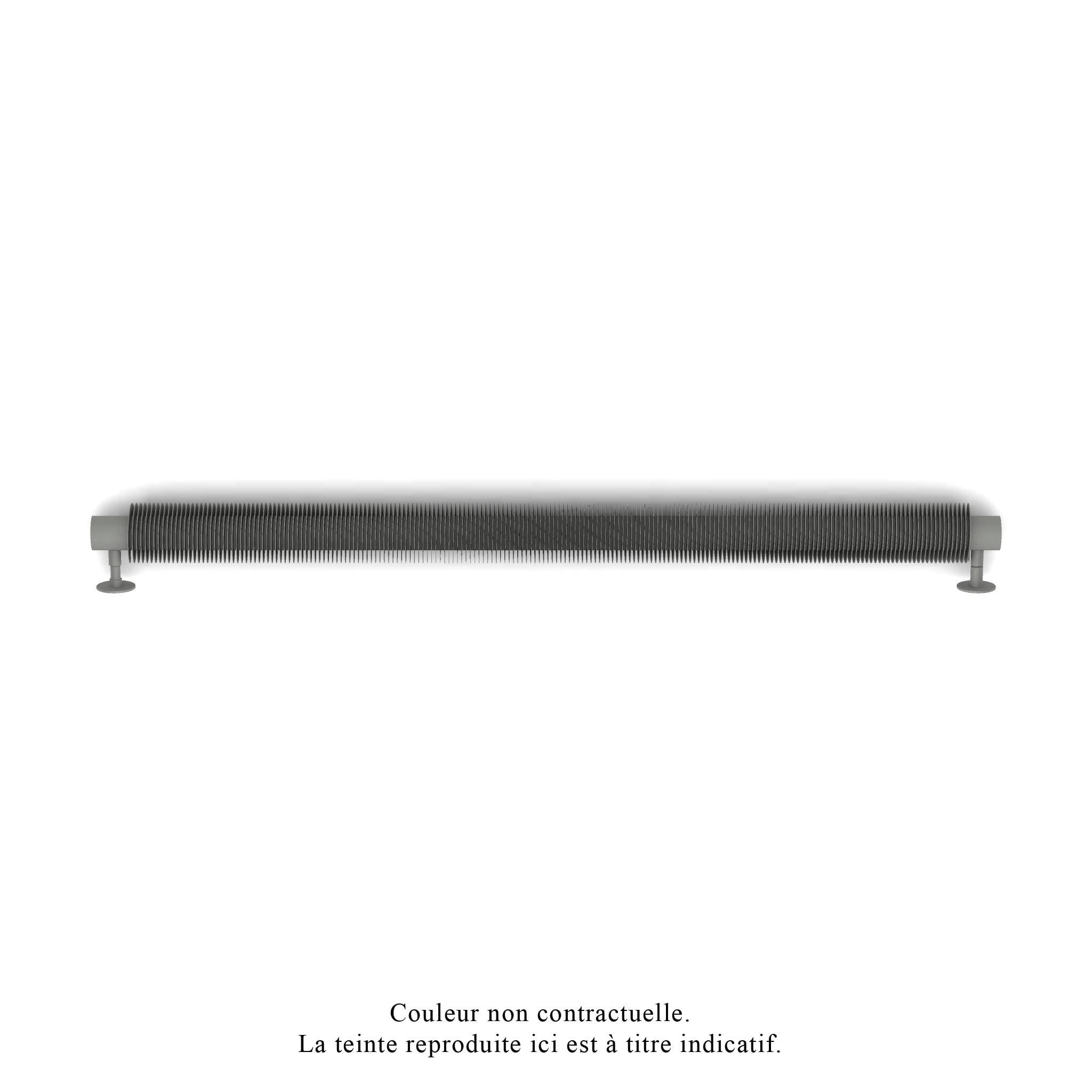 Acova - DécoForm EL plinthe, sans régul., couleur 9007, 1000W, H 190 mm / L 2000 mm