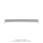 Acova - DécoForm EL plinthe, sans régul., couleur 9010, 1000W, H 190 mm / L 2000 mm