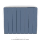 Acova - Fassane Premium EL H, commande RF,Pigeon Blue 5214, 500W H500 mm / L609 mm