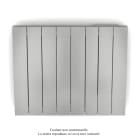 Acova - Fassane Premium EL H, commande RF,White Aluminium 9006, 500W H500 mm / L609 mm