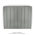 Acova - Fassane Premium EL H, commande RF,Grey Aluminium 9007, 500W H500 mm / L609 mm