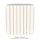 Acova - Fassane Premium EL H, commande RF,Edelweiss m. 0067, 750W H700 mm / L609 mm