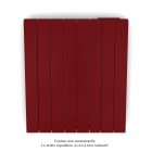 Acova - Fassane Premium EL H, commande RF,Ruby Red 3003, 750W H700 mm / L609 mm