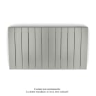 Acova - Fassane Premium EL H, commande RF,Inox Look 0332, 750W H500 mm / L905 mm